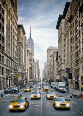 NYC 5th Avenue Streetscene
