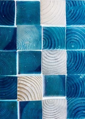 blue and white wood pattern background