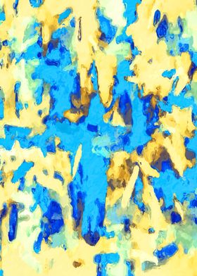 splash painting texture abstract background in blu