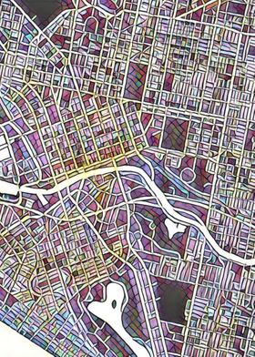 Melbourne City Map