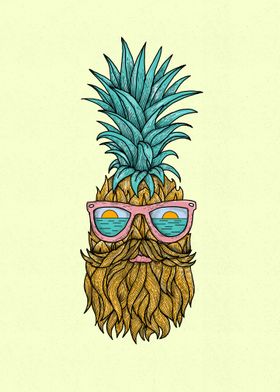pineapple hipster