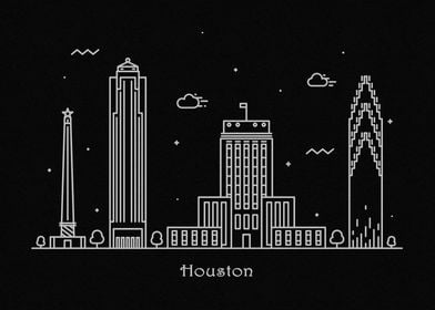 Houston Skyline, Texas