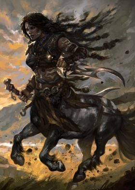 Raven the Centaur Nomad