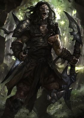 Faran the Savage Orcish Warrior