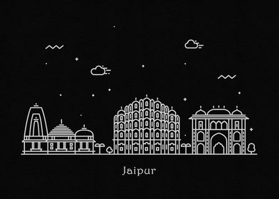 Jaipur Skyline, India