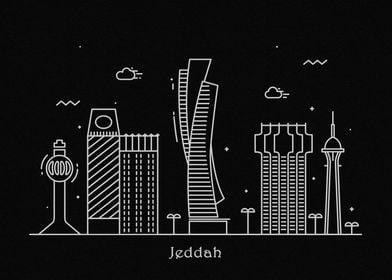 Jeddah Skyline, Arabia