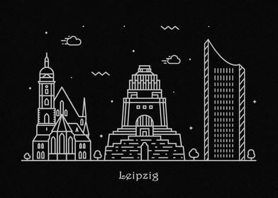 Leipzig Skyline, Germany