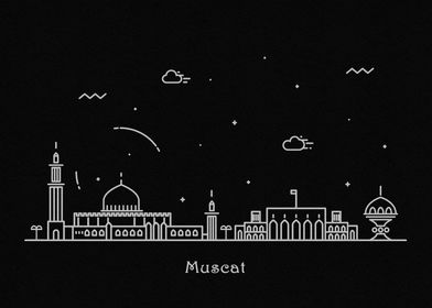 Muscat Skyline, Oman