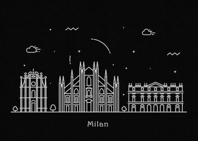 Milan Skyline, Italy