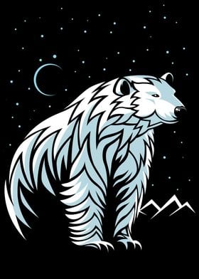 Tribal Polar Bear