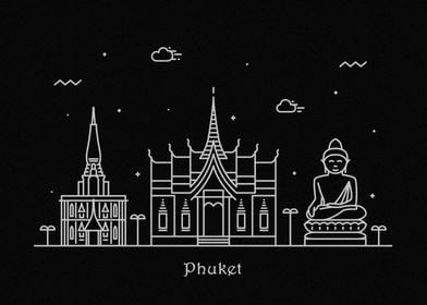 Phuket Skyline, Thailand