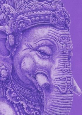 Ganesha violet