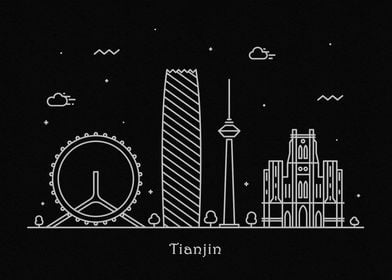 Tianjin Skyline, China