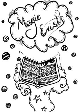 Magic Book Doodle