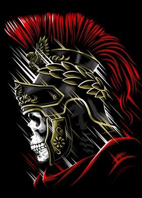 Roman Skull T-shirt