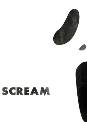Scream B&W