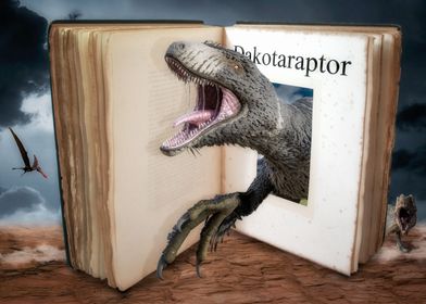 The book of dinosaurs, part III - Dakotaraptor