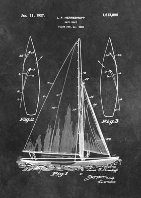 1925 Herreshoff  Sail Boat 