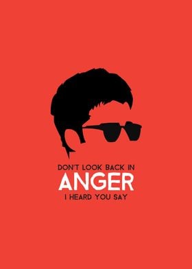 Noel Gallgher - Don't look back in anger Red