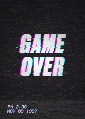 VHS-10. Game over.