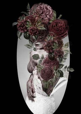 Blossom. Digital collage