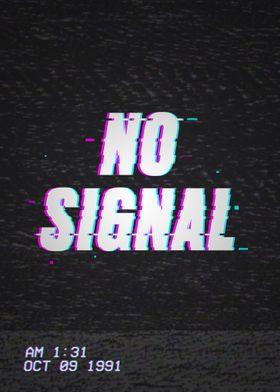 VHS-11. No Signal