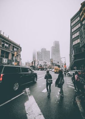 foggy streets 