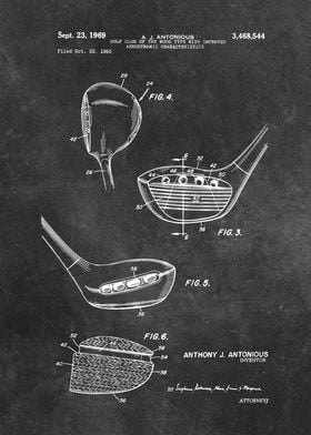  1969 Antonious Golf Club of the wood type