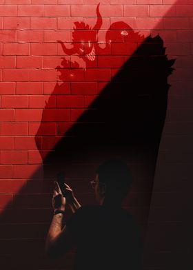 Smartphone Addict 01 (Devil's Shadow)