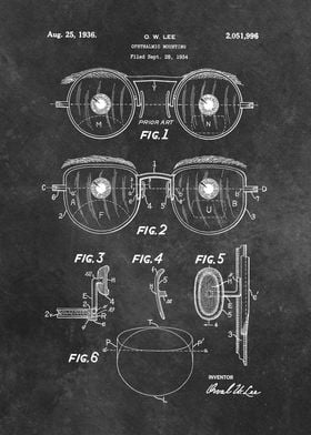 1936  Lee Ophthalmic mounting