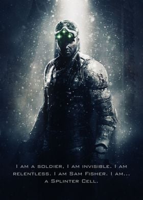 Poster Splinter Cell Conviction - Games - Uau Posters