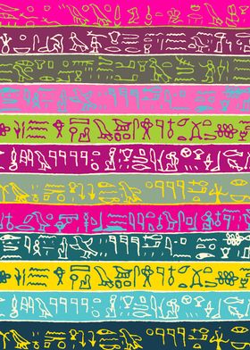 Egyptian hieroglyphs No2