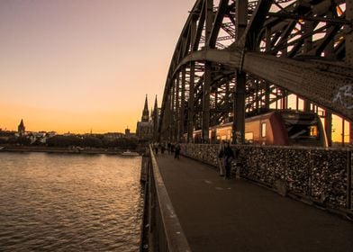 Love Bridge of Cologne