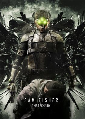 Poster Splinter Cell Conviction - Games - Uau Posters
