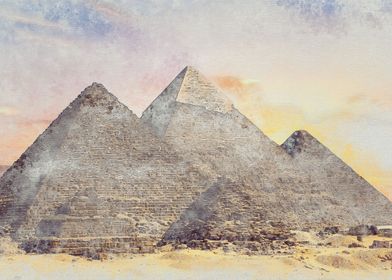 Watercolor_Pyramids