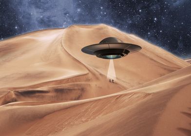 ALIEN DESERT ABDUCTION