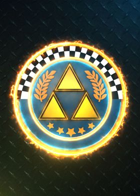 3D Triforce Cup Emblem