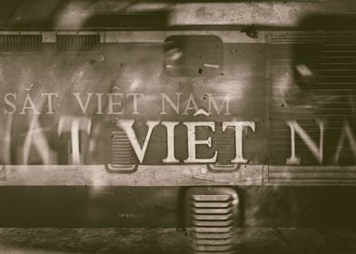 Vietnam train double expos