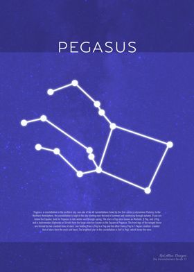 Pegasus The Constellations Minimalist Series 11