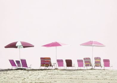 Salisbury Beach in Pink