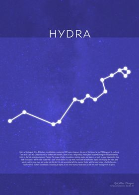 Hydra The Constellations Minimalist Series 21