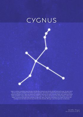 Cygnus The Constellations Minimalist Series 26