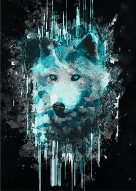 Sacred Animals blue wolf