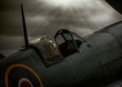 Reconnaissance Spitfire Cockp