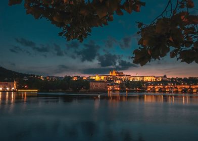 View of the Prague castle