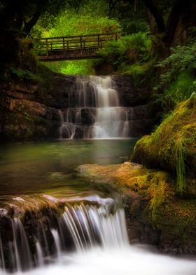 The Sychryd Cascades