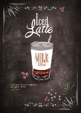 Iced latte