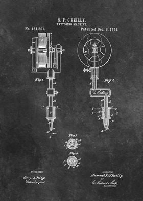 patent art OReilly Tattooi