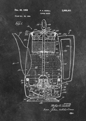 patent art Sidell Coffee m