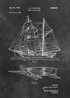 patent art Gowland 1954 Mo